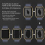 IMAK Pro+ kaljeno staklo 2.5D za Apple Watch - 38mm - crna