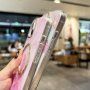 Mramorni etui sa MagSafe za iPhone 13 Pro - plavi