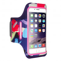 FLOVEME šarena sportska futrola za ruku za iPhone 6 / 6S / 7 / 8