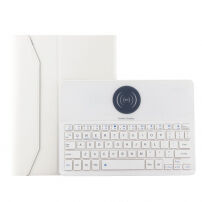 Futrola za tipkovnicu s bežičnim punjenjem za iPad 9,7" (2017/2018) / Pro 9,7" / Air 1 / 2 - bijela