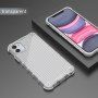 Izdržljivi sjajni etui s okomitom mrežom za iPhone 11 Pro Max - proziran