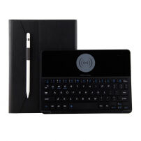 Futrola za tipkovnicu s bežičnim punjenjem za iPad 9,7" (2017/2018) / Pro 9,7" / Air 1 / 2 - crna