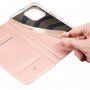 DUX DUCIS flip futrola za iPhone 14 Pro - ružičasto-zlatna