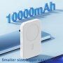 Usams MagSafe bežični powerbank s portom USB-C - 10 000 mAh - crna