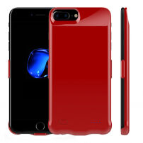 Zaštitna maskica s baterijom 6200 mAh za Apple iPhone 6 Plus / 6S Plus / 7 Plus / 8 Plus - crvena