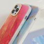 Zaštitni mramorni etui za iPhone 14 Pro Max - plavi