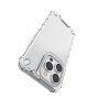 Izdržljivi sjajni etui s okomitom mrežom za iPhone 14 Pro Max - plavi