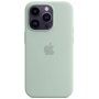 Originalna Apple silikonska maskica s MagSafe za iPhone 14 Pro Max - mornarsko plava