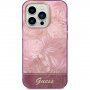 Guess Jungle etui za iPhone 14 Pro Max - ružičasti
