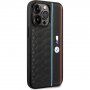 BMW M Hexagonal Pattern etui za iPhone 14 Pro - crni