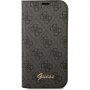 Guess 4G Metal Camera Outline etui na preklop za iPhone 14 Pro Max - crno