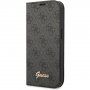Guess 4G Metal Camera Outline etui na preklop za iPhone 14 Pro Max - crno