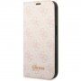 Guess 4G Metal Camera Outline etui na preklop za iPhone 14 Pro Max - ružičasto