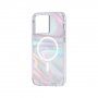 Case Mate Soap Bubble holografska maska sa MagSafe pro iPhone 14 Pro Max - proziran