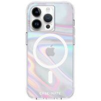 Case Mate Soap Bubble holografska maska sa MagSafe pro iPhone 14 Pro Max - proziran