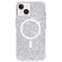 Case Mate Twinkle etui sa MagSafe i efektom zvjezdane prašine za iPhone 14 Plus - srebrni