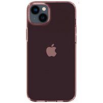Spigen Crystal Flex prozirna maska pro iPhone 14 - ružičasti