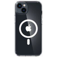 Spigen Ultra Hybrid prozirni etui sa MagSafe za iPhone 14 Plus - bijeli