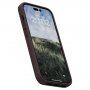NJORD kožni etui za iPhone 14 Pro - tamnosmeđ