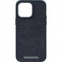 NJORD etui od kože lososa s MagSafe za iPhone 14 Pro Max - tamno sivi