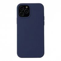 Silikonska maskica za iPhone 12 / 12 Pro - tamno plavi