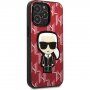 Karl Lagerfeld Monogram Ikonik etui za iPhone 13 Pro Max - crveni