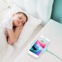 BASEUS bežični QI punjač u obliku krafne za Apple iPhone - Tirkiz