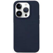 Silikonska maskica za iPhone 14 Pro - tamno plavi