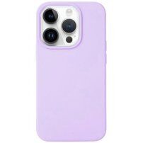 Silikonska maskica za iPhone 14 Pro Max - Svijetloljubičasti
