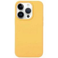 Silikonska maskica za iPhone 14 Pro Max - žuti