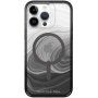 GEAR4 D3O Milan Snap Black Swirl prozirni etui sa MagSafe za iPhone 14 Pro Max - crni
