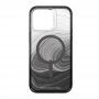 GEAR4 D3O Milan Snap Black Swirl prozirni etui sa MagSafe za iPhone 14 Pro Max - crni