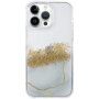 Prozirni mramorni etui s kamenčićima za iPhone 14 Pro Max - bijeli