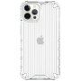 Izdržljivi sjajni etui s okomitom mrežom za iPhone 11 Pro Max - proziran