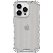 Izdržljivi sjajni etui s okomitom mrežom za iPhone 14 Pro Max - sivi
