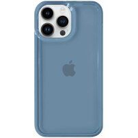 Prozirni izdržljiv Armor etui za iPhone 14 Pro Max - plavi