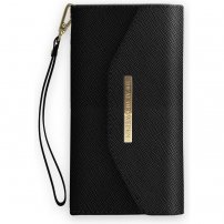 iDeal Of Sweden Mayfair Clutch Black Saffiano novčanik etui za iPhone X / XS / 11 Pro - crno