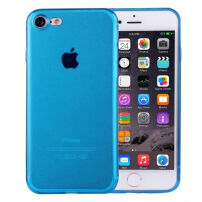 Ultra tanka 0.5 mm tamna silikonska maskica za Apple iPhone 8 / 7 - plava