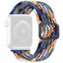 Remen s uzorkom pletenice za Apple Watch Ultra 49mm / 46mm / 45mm / 44mm / 42mm - šaren
