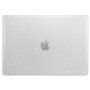 Sjajna prozirna maska sa šljokicama za MacBook Air 13" (A2681 / A3113) - proziran