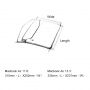 Cartinoe elegantan omot za MacBook Pro 13" / Air 13" - crna