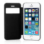 Flip futrola s otvorom za iPhone SE (2016) / 5 / 5S - crna