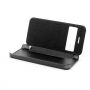 Flip futrola s otvorom za iPhone SE (2016) / 5 / 5S - crna