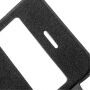 Flip futrola s otvorom za iPhone SE (2016) / 5 / 5S - crna