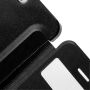 Flip futrola s otvorom za iPhone SE (2016) / 5 / 5S - crna