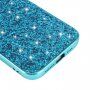 Zaštitna maska sa šljokicama za iPhone 14 - crni