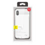 BASEUS maskica s baterijom 3500mAh za iPhone X - bijela