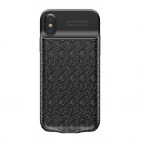 BASEUS maskica s baterijom 3500mAh za iPhone X - crna