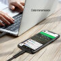 BASEUS maskica s baterijom 3500mAh za iPhone X - crna