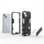 Odolný zaštitna maskica sa stalkom za iPhone 14 - ružičasti